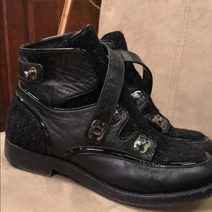 Chanel women’s ankle boots classic size 38